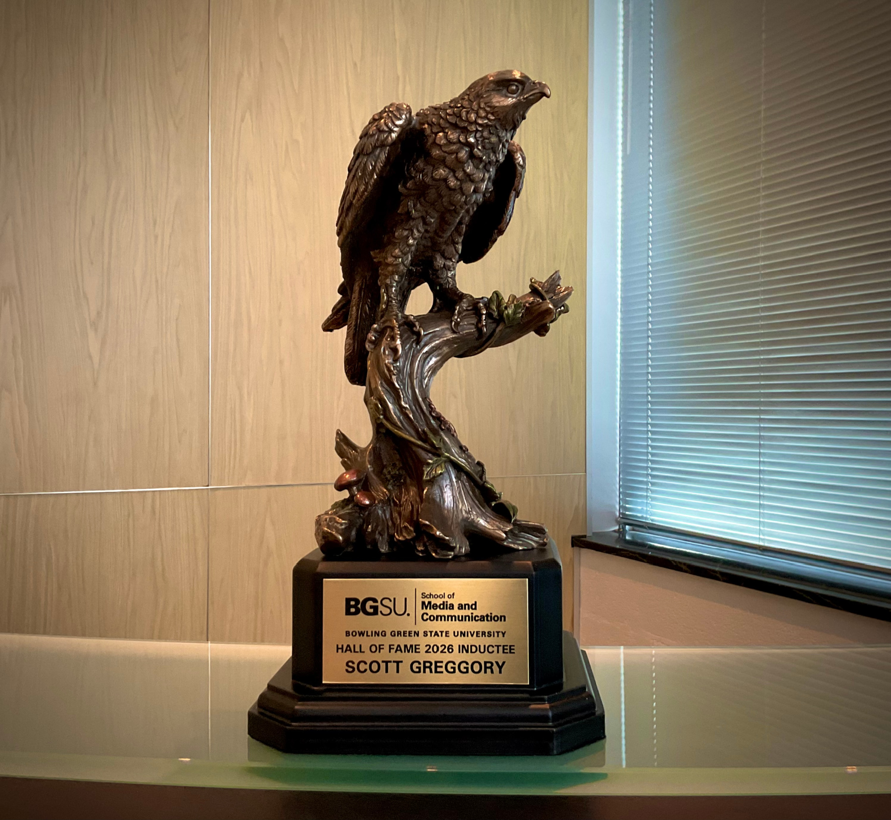 BGSU HOF Trophy